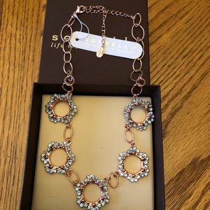 NWT Sorrelli Leva Statement Necklace